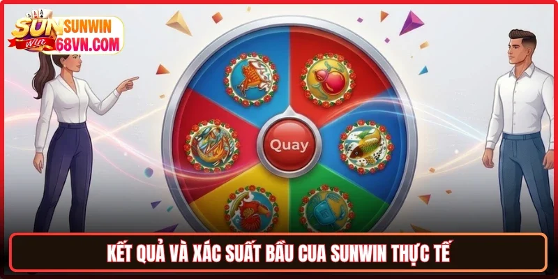Kết quả và xác suất Bầu Cua Sunwin thực tế